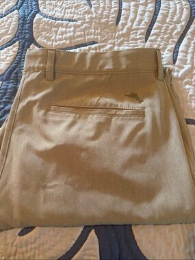 Tommy Bahama Men's Khaki Chino Pants in Light Tan